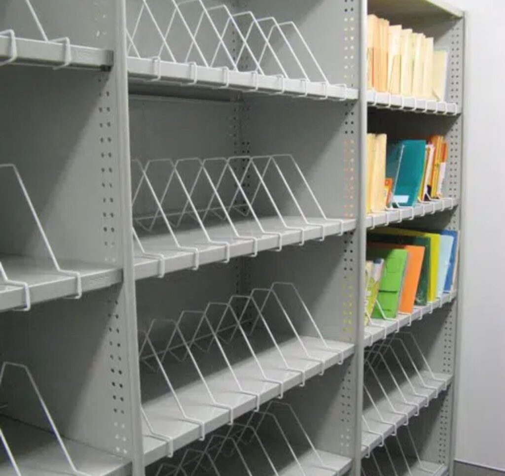 Rolled Upright Type Shelving (RUT) - Workspace Systems