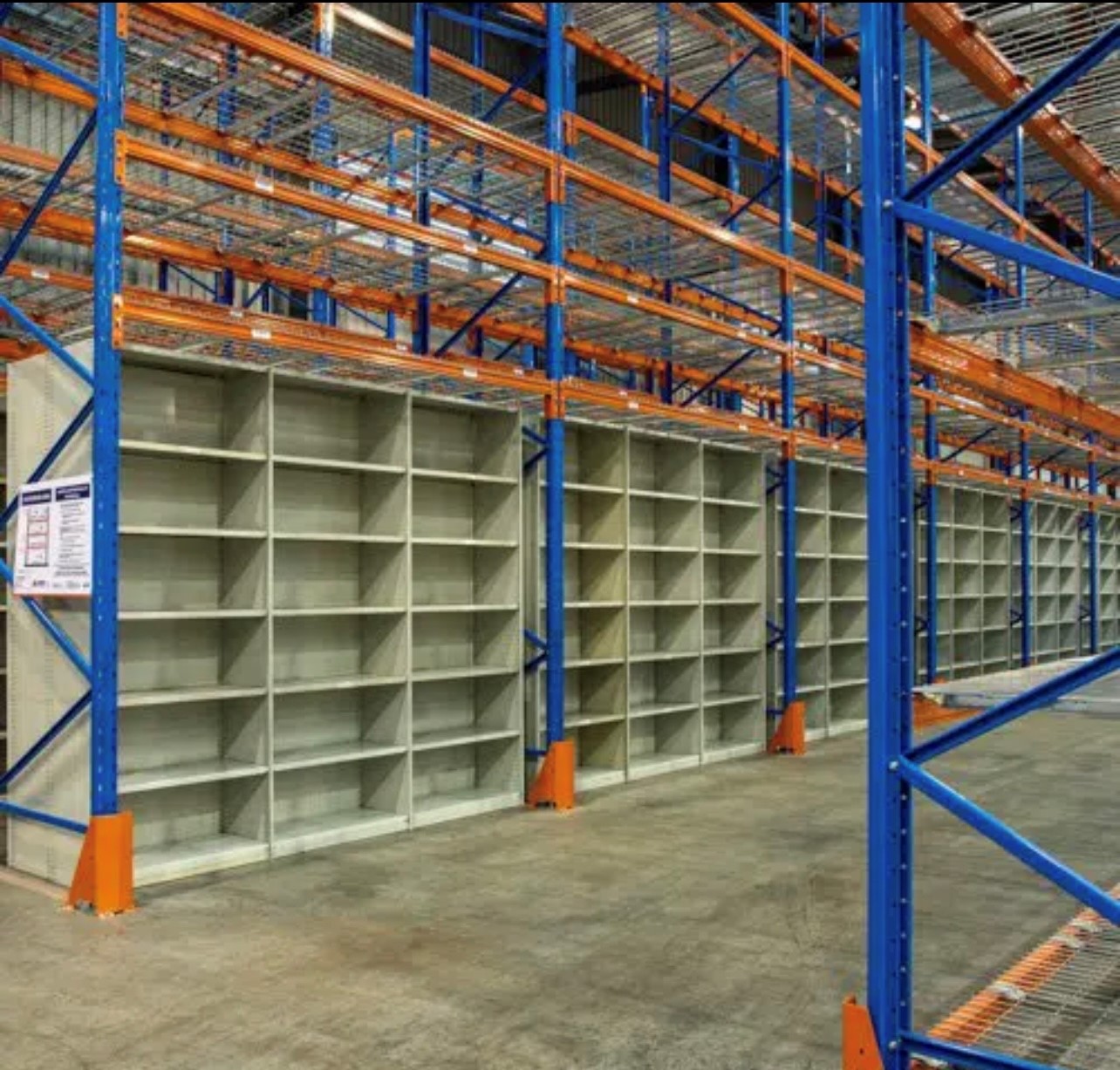 Rolled Upright Type Shelving (RUT) - Workspace Systems