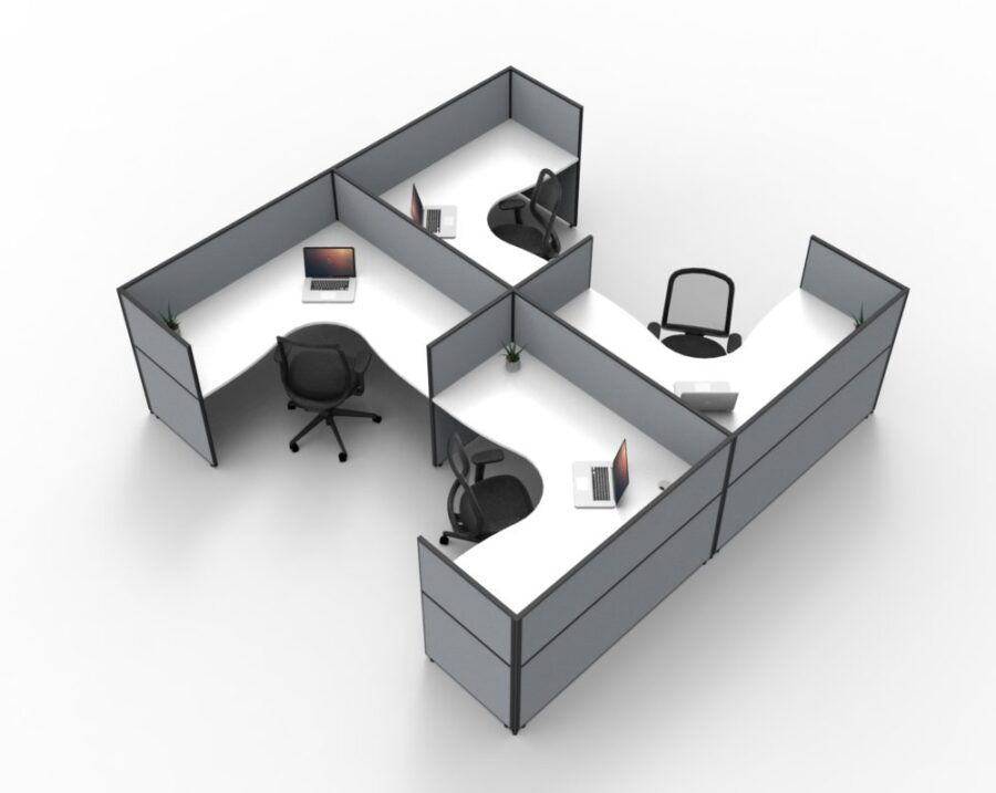 SHUSH30 Corner Workstations - Image 4