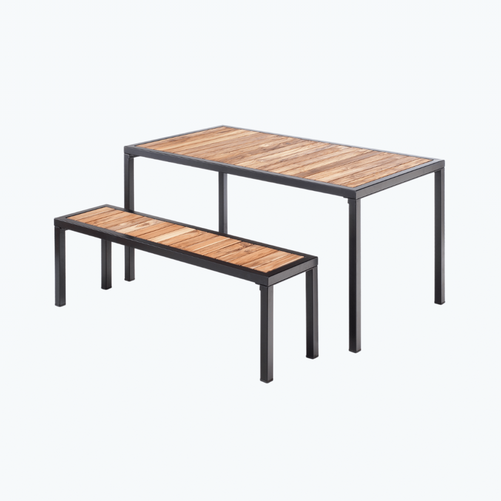 Denmark Table & Bench - Workspace Systems