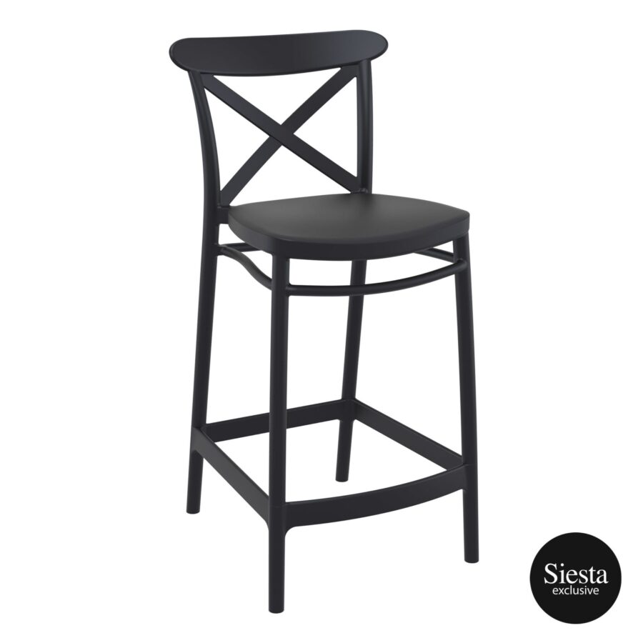 Cross Bar Stool 65