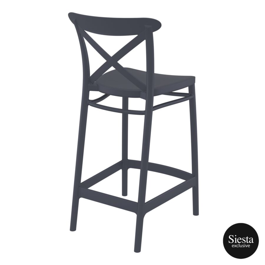 Cross Bar Stool 65 - Image 7