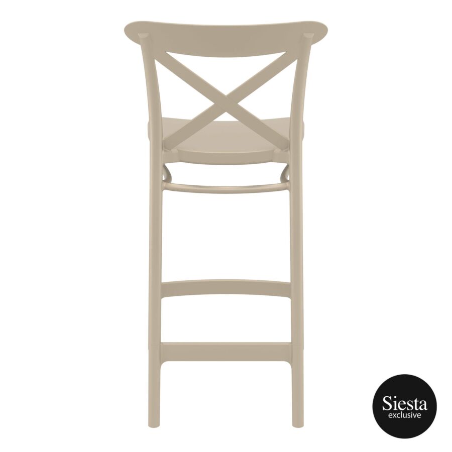 Cross Bar Stool 65 - Image 8