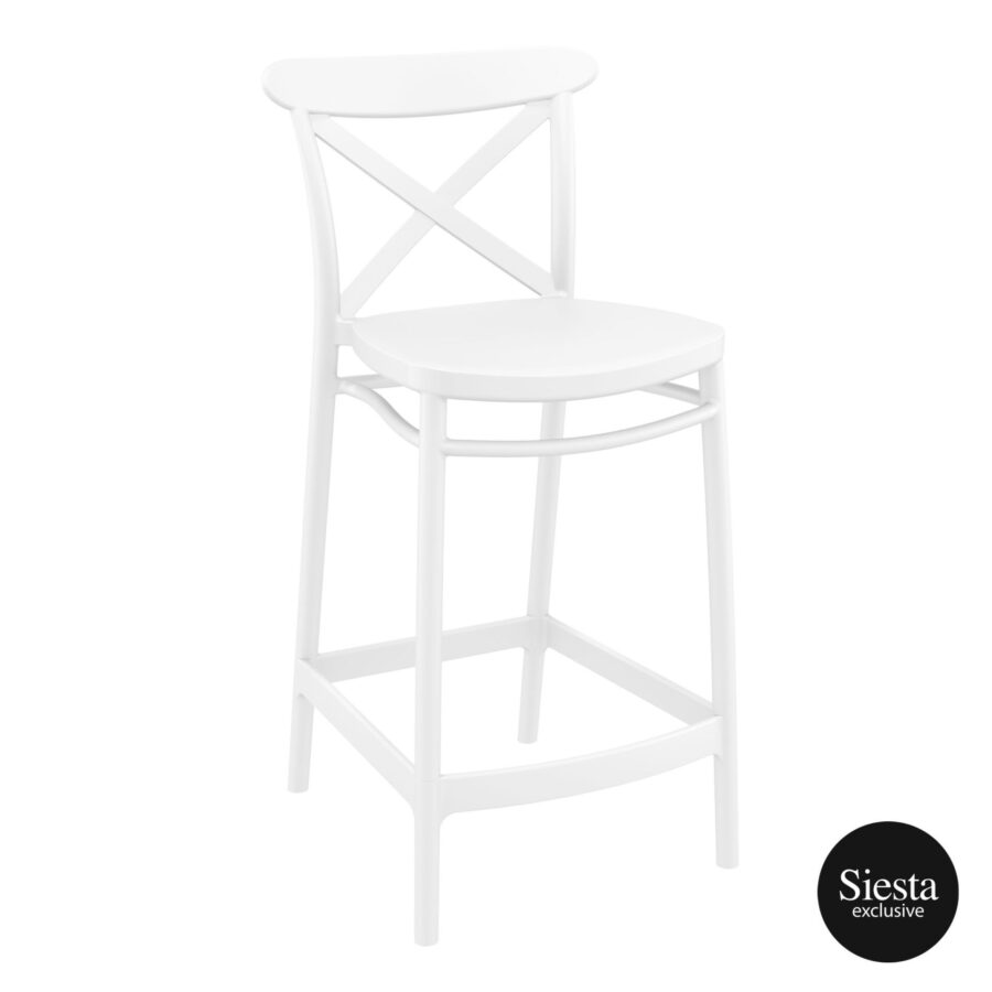 Cross Bar Stool 65 - Image 4