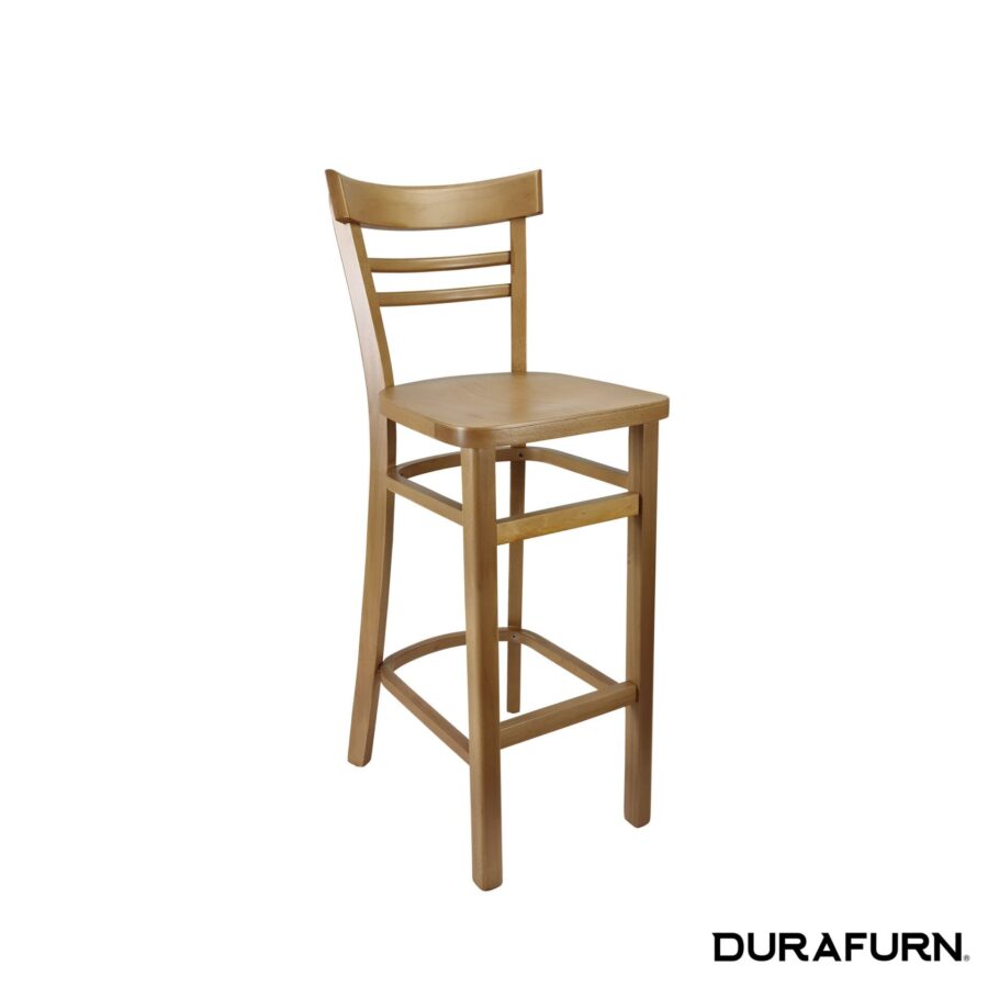 Vienna Barstool Timber Seat