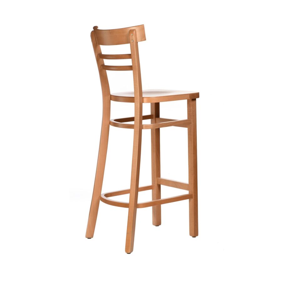 Vienna Barstool Timber Seat - Image 2