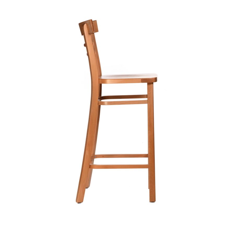 Vienna Barstool Timber Seat - Image 4