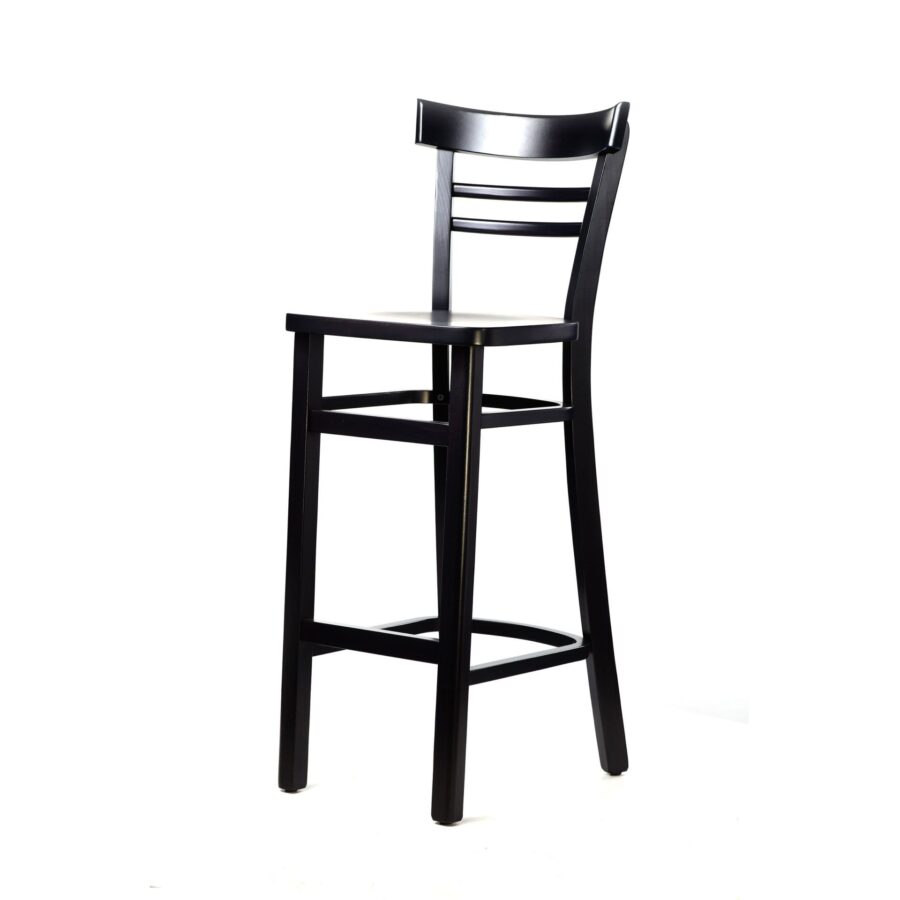 Vienna Barstool Timber Seat - Image 3