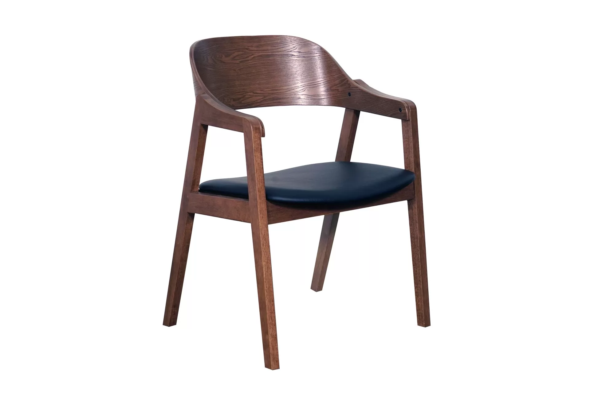 Norway-Chair-Light-Walnut-PU-Black