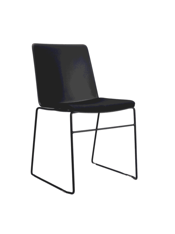 Echo Visitors Chair with Seat Pad